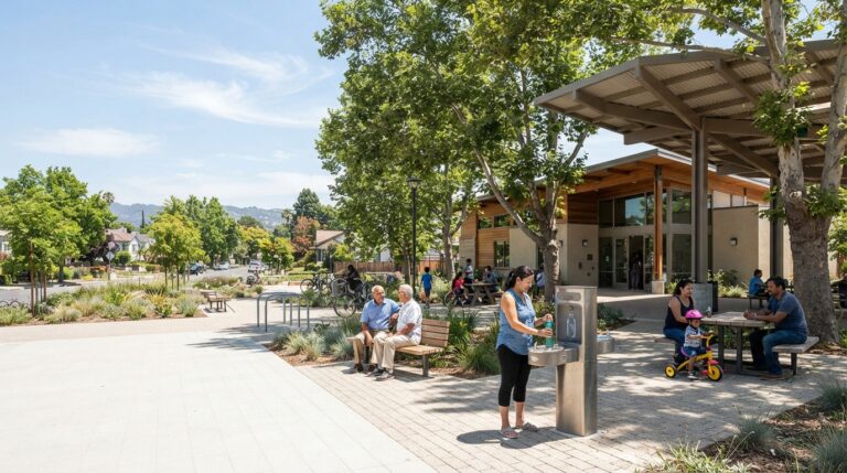 California heat resilience infrastructure