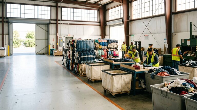 California textile recycling facility